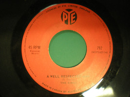 The Kinks   A Well Respected Man 60&#39;s Canadian  Classic Vinyl Single - £9.34 GBP