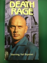 VHS: DEATH RAGE....YUL BRYNNER....RARE. - £20.07 GBP