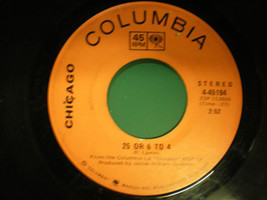 Chicago   25 Or 6 To4   Canadian  Classic Vinyl Single - £24.35 GBP