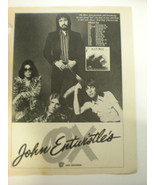 John Entwistle MAD DOG Album Magazine Advertising and Concert Listing - £33.99 GBP