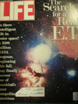 Life Magazine September 1992 The Search for E.T.  -A Gem! - £15.52 GBP