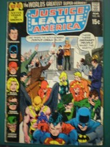 (DC)  JUSTICE LEAGUE OF AMERICA   #88  MAR  1971  VG+-FN- - £33.36 GBP