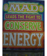 Mad Magazine 38 YR old Classic No 168-  CONSERVE ENERGY -A Gem! - £24.36 GBP