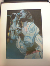 Mick Jagger Live from 70&#39;s Photo in Framed Matt A Classic!! - £24.42 GBP