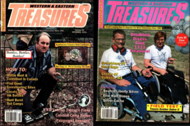 Lot 4 Western &amp; Eastern Treasures Magazine 1991 - 92, Coins, Rocks, Gems, Gold - £14.16 GBP