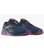 Reebok Women&#39;s Nano X3 Traning Sneaker Vector Navy/Semi Proud Pink/Vecto... - $100.81 CAD