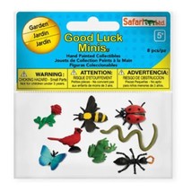 Ocean Garden Savanna Fun Pack Mini Good Luck Figures Safari Ltd X 3 - £11.15 GBP