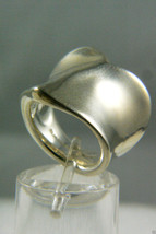 Designer Modernist Rlm Studio Signed Forgive Sterling Silver 925 Ring - £159.56 GBP