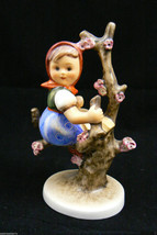 Vintage Hummel Goebel Germany Porcelain Apple Tree Girl Figurine 4.25&quot; #141 3/0 - £102.87 GBP