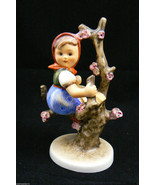 Vintage Hummel Goebel Germany Porcelain Apple Tree Girl Figurine 4.25&quot; #... - £104.74 GBP