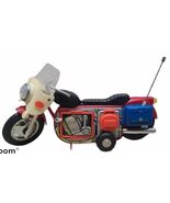Vintage Antique Tin Toy 1960's Motorcyle - TESTED WORKS!!!   - €307,21 EUR