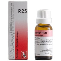 5x Dr Reckeweg Germany R25 Prostate Drops 22ml | 5 Pack - £30.99 GBP