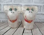 Robert Alan Reindeer Christmas Candles UNUSED vintage People's Republic ... - $14.54