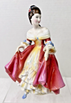 1956 Royal Doulton Southern Belle 7 3/4&quot; Amazing Hand Painted Gown HN2229 - $39.11