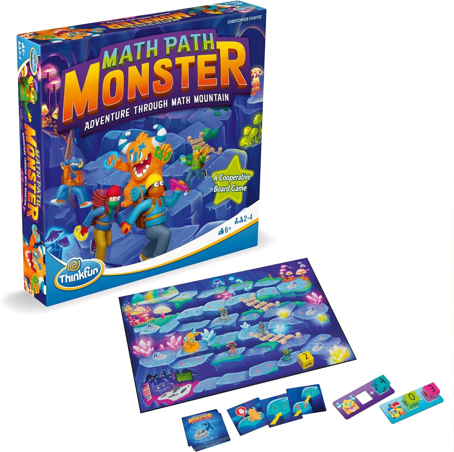 Math Path Monster The Cooperative Board Game Using Math and Fun to Win - $46.65