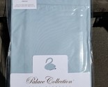 Yves Delorme Roma Blue King Pillowcases (2) Laurel Embroidery Cotton Per... - $125.00