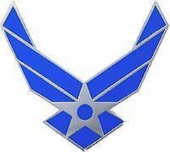 AIR FORCE USAF EMBLEM MILITARY LAPEL PIN - £15.16 GBP
