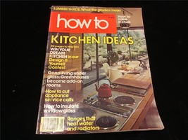 Homeowners How To Magazine January/February 1980 Kitchen Ideas - £7.97 GBP