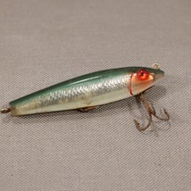 Vtg Rattle Crankbait Freshwater Fishing Lure Blue White Needs Hook - £9.09 GBP