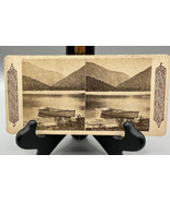 Stereoscopic Card Echo Lake White Mtns. NH Continent Stereoscope Co. NY - £10.96 GBP