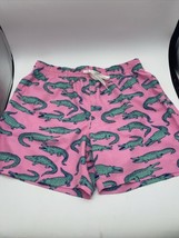 Chubbies Swimming Shorts | Men’s LARGE Pink Alligators 5.5-in Swim Trunks - £21.26 GBP