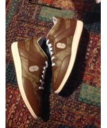 Coach Men&#39;s Brown Leather &amp; Coated Canvas Mid Sneakers- 11.5D &amp; 12D - Ne... - $345.46 CAD