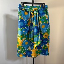 J. Crew Tie-waist Skirt in Puckered Morning Floral - $33.85