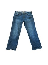 Women’s Lucky Brand Cropped Denim Dark Wash Jeans Size 6/28 - £12.91 GBP