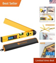 Precision 225° LCD Digital Angle Finder Protractor for Woodworking - 16 ... - $48.00