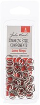 Stainless Steel Jump Ring 100/Pkg-8mm - £9.82 GBP