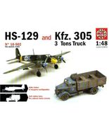 Italeri 1/48 HS-129 and Kfz. 305 3 Tons Truck [10-502] - $40.00