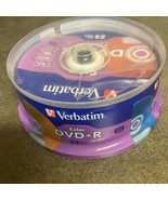Verbatim - 25 Count Spindle - DVD-R - 4.7 GB 16X Life Series - New/Sealed - $15.93 CAD