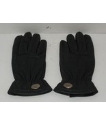 Harley Davidson Motorcycle Black Leather On Road Riding Gloves Size M Me... - $68.60 CAD