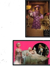 Movieland Wax Museum, Ca.-Barbra Streisand, Marilyn Monroe, Mae West- 3 Postcard - £2.19 GBP