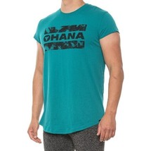 Under Armour Project Rock Ohana Family T Shirt Mens S Green Gym Workout NEW - £20.92 GBP