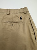 Polo Ralph Lauren Tyler Classic Chino Pleated Khaki Golf Shorts Mens 36 - $18.70