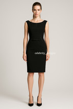 Designer Folded Waist Off-The-Shoulder Little Black Dress AUS STOCK RRP $80 - $49.99