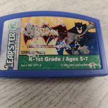 Leap Frog Leapster Batman Strength In Numbers Video Game Cartridge Only Used - £5.42 GBP