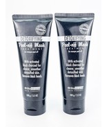 Bio Miracle Detoxifying Peel Off Treatment Mask 3.5oz Lot of 2 Charcoal - $11.64