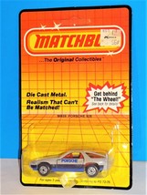 Matchbox Mid 1980s MB59 Porsche 928 Gray w/ Gray Macau Base Opening Doors - £14.24 GBP