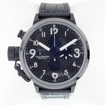 U-Boat Flightdeck Uomo Automatico Orologio Cronografo W/Carbone Quadrante 7750/ - $2,596.54