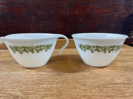 Corelle by Corning Green Crazy Daisy Creamer and Open Sugar Bowl Set  - £11.40 GBP