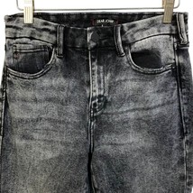 Dear John Olivia Skinny Jeans Women&#39;s 25 Black Acid Wash Super High Rise... - £17.12 GBP