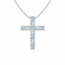 Authenticity Guarantee

ANGARA 0.71 Ct Aquamarine and Diamond Cross Pendant N... - £712.88 GBP