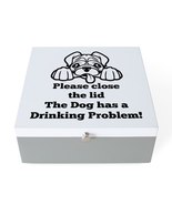 PUG TOILET DRINKING PROBLEM Jewelry Box - $75.00