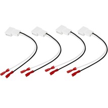 4 Pack 72 8104 Speaker Harness Adapter for Toyota Speaker Wire Harness Adapter P - £24.55 GBP