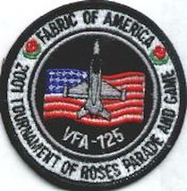VFA-125 Tournament Of Roses Rough Riders Nas Lemoore Military Embroidered Patch - £27.96 GBP