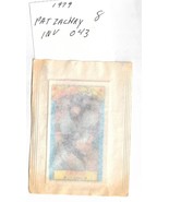 1979 unopened Kellogg&#39;s # 8  Pat Zachry  you grade - £10.22 GBP