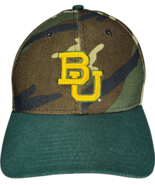 BAYLOR BEARS League Classic Camo New Era 39Thirty NCAA Stretch Fit M-L Hat - $28.11 CAD