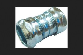 Sigma Electric ProConnex 1/2 in. Dia. Zinc-Plated Steel Compression Coupling for - £3.70 GBP